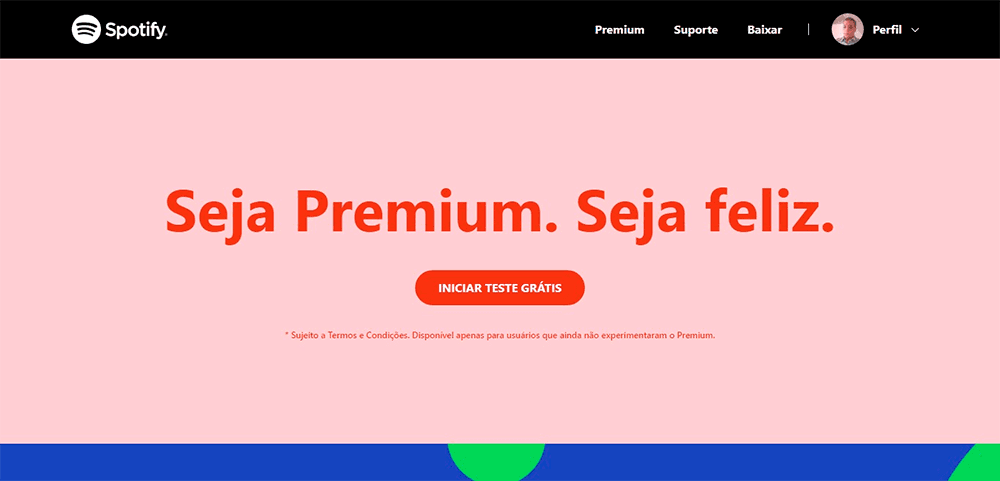Projeto Lucas Bargas - Spotify Homepage